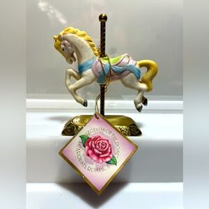 Legends of the Rose Carousel Horse